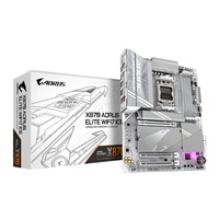 GIGABYTE MB Sc AM5 X870 A ELITE WF7 ICE, AMD X870, 4xDDR5, 2xHDMI, 2xUSB4, WiFi