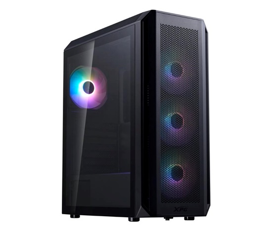 ADATA XPG case VALOR AIR PLUS Mid-Tower, bez zdroje, 4x 120mm Fan, Černá