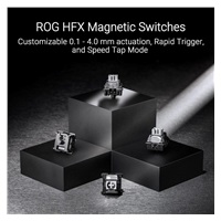 ASUS Klávesnice ROG FALCHION ACE HFX, Mechanická, Magnetický switch, USB, US, černá