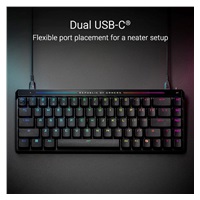 ASUS Klávesnice ROG FALCHION ACE HFX, Mechanická, Magnetický switch, USB, US, černá