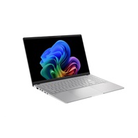 ASUS NTB Vivobook S 15 OLED (S5507QA-OLED001W), X1E-78-100, 15.6" 2880 x 1620, 32GB, 1TB SSD, Adreno, W11 Home, Silver