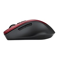 ASUS WT425 Mouse, laserová, bezdrátová, červená