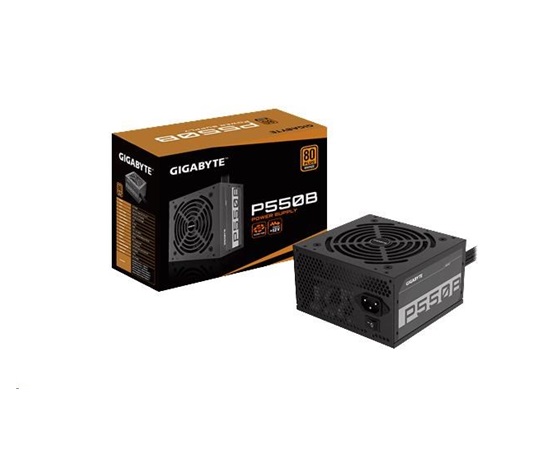 BAZAR - GIGABYTE zdroj P550B, 550W, 80plus bronze, 12 cm fan - Po opravě (Komplet)