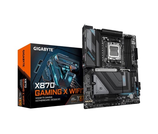 GIGABYTE MB Sc AM5 X870 GAMING X WIFI7, AMD X870, 4xDDR5, 1xHDMI, 2xThunderbolt, WiFi