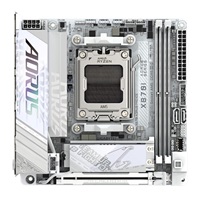 GIGABYTE MB Sc AM5 X870I AORUS PRO ICE, AMD X870, 2xDDR5, 1xHDMI, 1xUSB4, WiFi, Mini-ITX