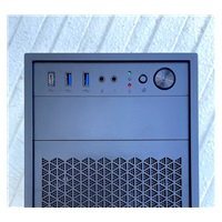 EUROCASE skříň ML N6-530B, Midi Tower, 1xUSB-C, 2xUSB 3.0, 2x audio, bez zdroje