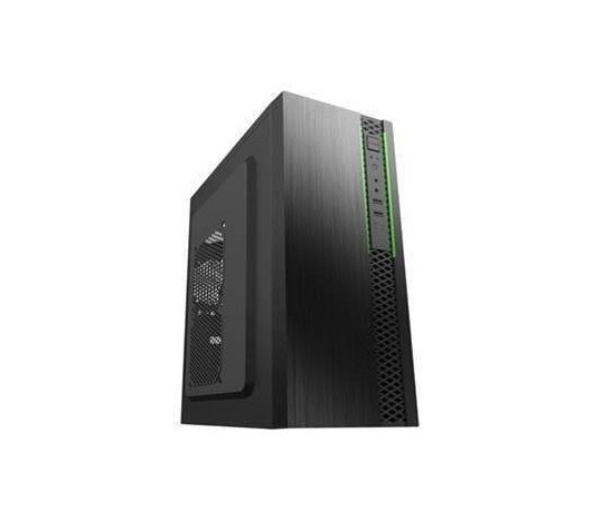 EUROCASE skříň ML N6-550B, Midi Tower, 1xUSB-C, 2xUSB 3.0, 2x audio, bez zdroje