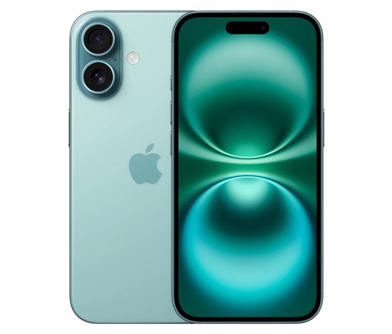 APPLE iPhone 16 128 GB Teal modrozelený