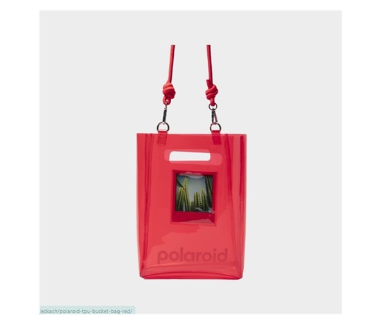 Polaroid TPU Bucket Bag Red