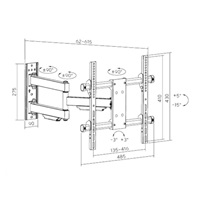Držák LED LCD Tv Fiber Mounts RAPTOR