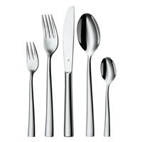 WMF Philadelphia příbory, nerezová ocel, lze mýt v myčce, lžíce, vidlička, nůž, lžička, dezertní vidlička, 60 kusů