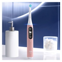 Oral-B iO Series 6s elektrický zubní kartáček, časovač, tlakový senzor, 5 programů, aplikace Oral-B, růžová