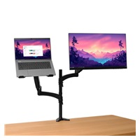 TRUST Držák na monitor a notebook Mara, Monitor až 32", Notebook až 17", černá