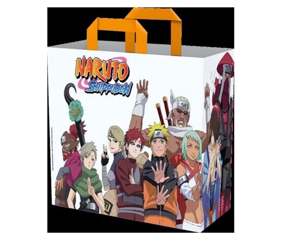 Konix Naruto Shopping Bag white