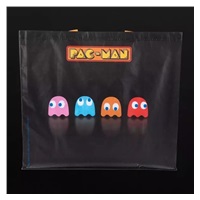 Konix Pac-Man Black Shopping Bag