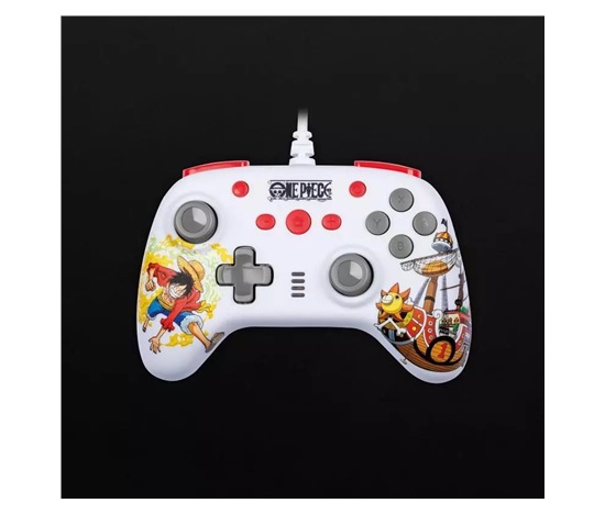 Konix One Piece Nintendo Switch/PC White Controller