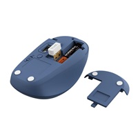 TRUST Myš YVI+, Bezdrátová, Eco, modrá - bluetooth + wifi