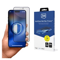 3mk HardGlass Matt Max Privacy pro Apple iPhone 16 Pro