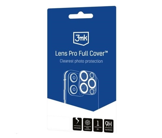 3mk Lens Pro Full Cover pro Apple iPhone 16/16 Plus