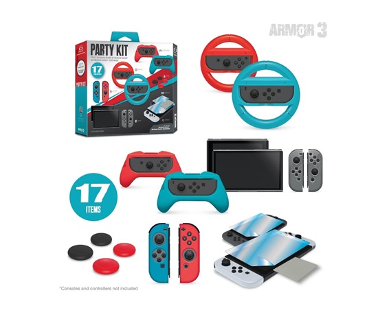 Hyperkin Party Kit For Both Nintendo Switch®/ Nintendo Switch® OLED Model - Armor3