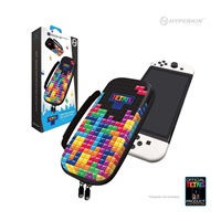 Hyperkin Official Tetris® EVA Hard Shell Carrying Case for Switch®OLED Model/ Switch®(Tetrimino Stack)