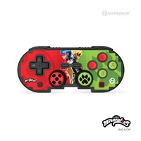 Hyperkin Pixel Art Bluetooth Controller Official ZagToons Edition for N. Switch®/PC/Mac®/Android®  (Bug & Cat)