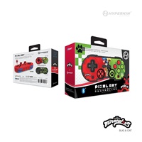 Hyperkin Pixel Art Bluetooth Controller Official ZagToons Edition for N. Switch®/PC/Mac®/Android®  (Bug & Cat)