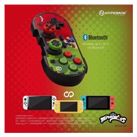 Hyperkin Pixel Art Bluetooth Controller Official ZagToons Edition for N. Switch®/PC/Mac®/Android®  (Bug & Cat)