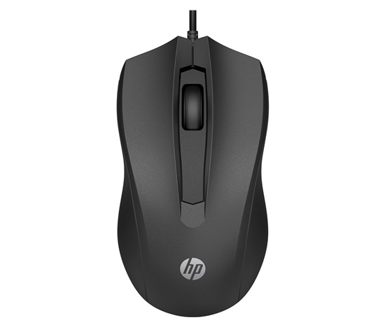 HP myš - 105 Black Wired Mouse EURO