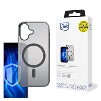 3mk ochranný kryt Frosty MagCase Black pro Apple iPhone 16 Plus – náhled 1