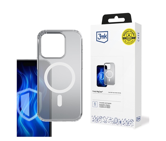 3mk Frosty MagCase White pro Apple iPhone 14 Pro