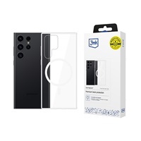 3mk ochranný kryt Clear MagCase pro Samsung Galaxy S22 Ultra 5G