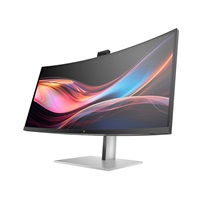 HP 734pm 34 Curved 3440 x1440, IPS,2000:1, 400nits,5ms, HDMI 2.0, DP 1.4, USB3-C,5xUSB-A 4x3W spkr, Cam, RJ-45,TB 4-100W