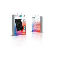 CONNECT IT NumCalc bezdrátová numerická klávesnice,  1x AAA baterie, černá