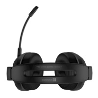 CONNECT IT Herní sluchátka Biohazard, s mikrofónem, 1xJack+USB, RGB Rainbow, černá