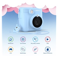 LAMAX InstaKid1 Blue - BAZAR - poskozen obal