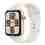 Apple Watch SE (2024) GPS 40mm Starlight Aluminium Case with Starlight Sport Band - M/L