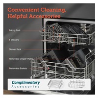 BAZAR - Cosori Dual Basket horkovzdušná fritéza 8.5l  + 5x špíz a rošt - Poškozený obal