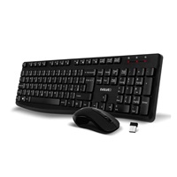 EVOLVEO Set klávesnice a myši K1050, Bezhrátové 2.4GHz, CZ+SK, černá