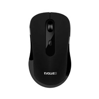 EVOLVEO Set klávesnice a myši K1050, Bezhrátové 2.4GHz, CZ+SK, černá