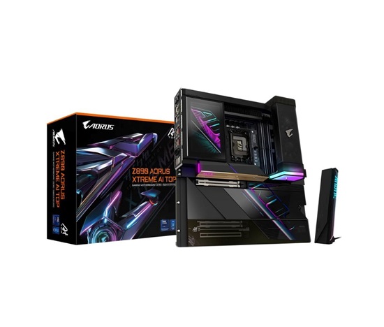 GIGABYTE MB Sc LGA1851 Z890 A XTREME AI TOP, Intel Z890, 4xDDR5, 3xThunderbolt, WiFi, E-ATX