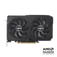 BAZAR - ASUS VGA AMD Radeon RX 7600 DUAL V2 OC 8G, 8G GDDR6, 3xDP, 1xHDMI - Po opravě (Bez příslušenství)