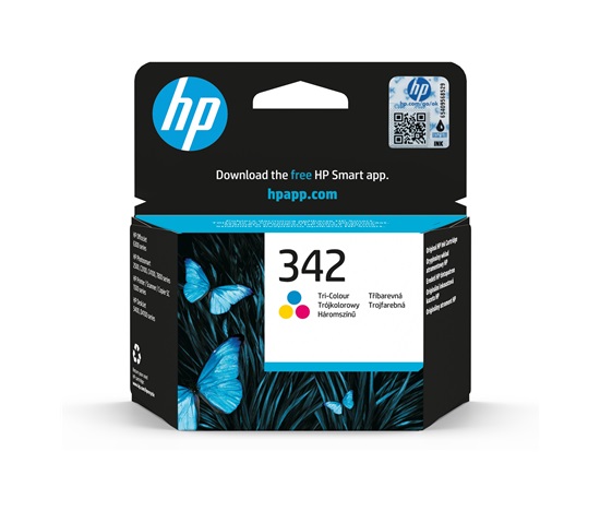 BAZAR - HP 342 Tri-color Ink Cart, 5 ml, C9361EE (220 pages) - pošk. obal