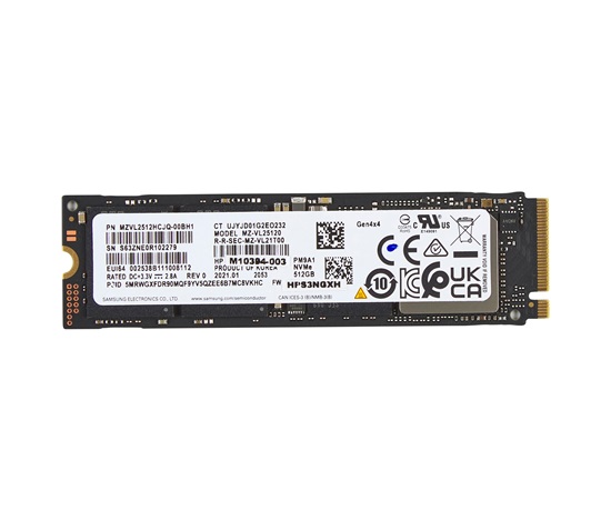 HP 512GB PCIe-4x4 NVMe Solid State Drive