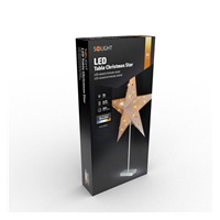 Solight LED vánoční hvězda, stolní, 10x LED, 3x AA