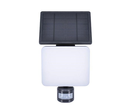 Solight LED solární osvětlení se senzorem, 11W, 1200lm, 3 CCT, Li-Ion, černá