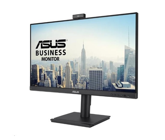 ASUS LCD 27" BE279QFK Video Conferencing Monitor,  Full HD, IPS, Frameless, Full HD Webcam, Mic Array, Speakers, HDMI