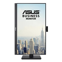 ASUS LCD 27" BE279QFK Video Conferencing Monitor,  Full HD, IPS, Frameless, Full HD Webcam, Mic Array, Speakers, HDMI