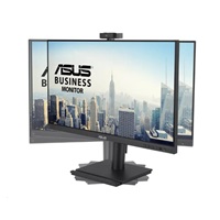 ASUS LCD 27" BE279QFK Video Conferencing Monitor,  Full HD, IPS, Frameless, Full HD Webcam, Mic Array, Speakers, HDMI