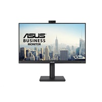 ASUS LCD 23.8" BE249QFK Video Conferencing Monitor, FHD, IPS, 100Hz, Frameless, FHD Webcam, Mic Array, Stereo Speakers